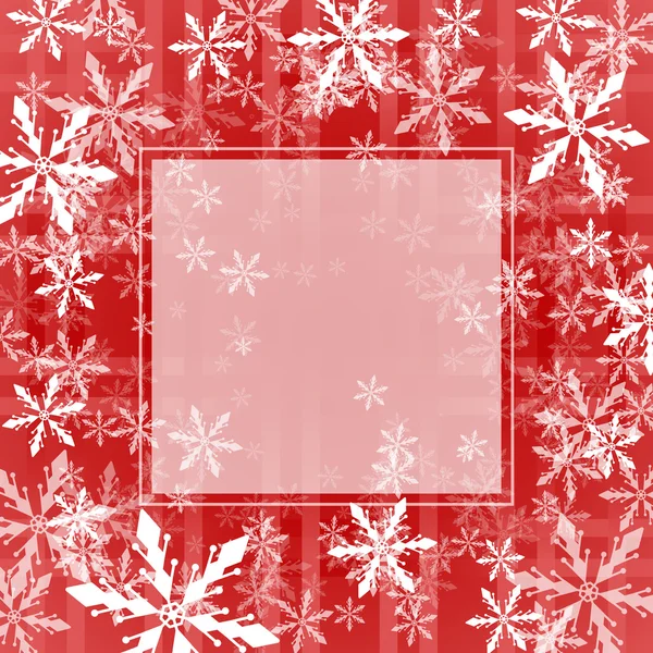 Vector Christmas achtergrond met sneeuwvlokken swirl voor wenskaarten, uitnodigingen, posters en flyers. — Stockvector