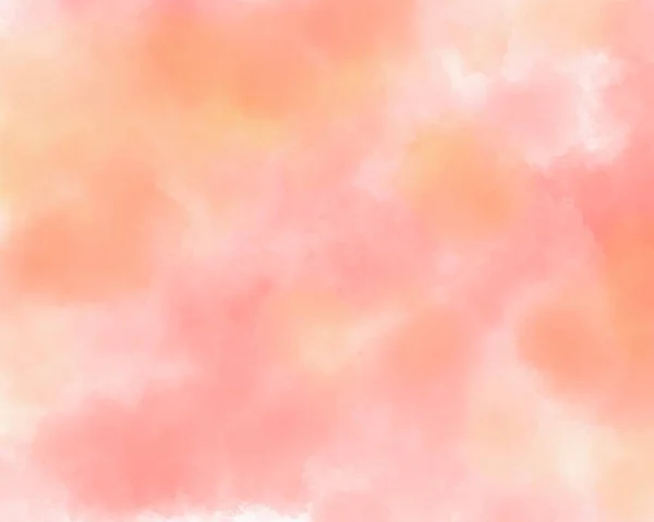 Summer Splash Pastellfarbe Aquarell Hintergrund Dunst Pastellfarbe Mit Wolke Textur — Stockfoto