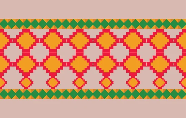 Geometrisk Orientalisk Stam Etniskt Mönster Traditionell Bakgrund Design För Matta — Stock vektor
