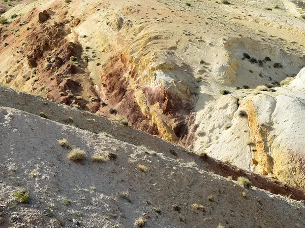 Motley slops of hills, texture. — Stock Photo, Image