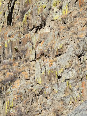 Dağ ve yüzey tabakalı yapısı.