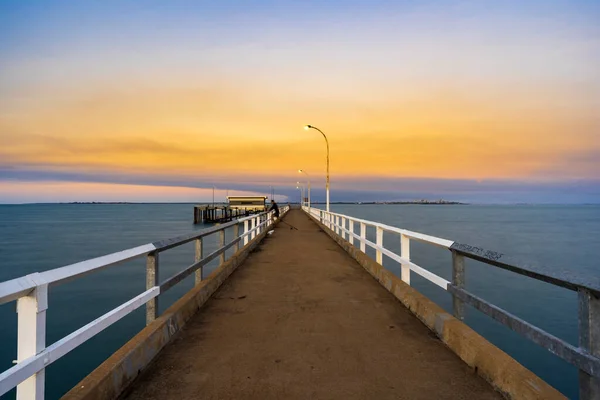 Mandorah Jetty nel porto di Darwin — Foto Stock