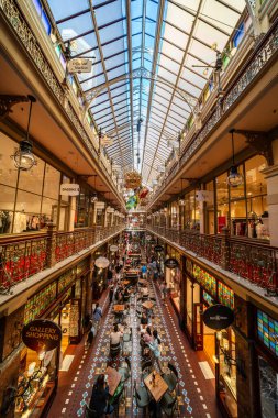 SYDNEY, AUSTRALYA - 29 Aralık 2025: Sydney 'deki Strand Arcade.