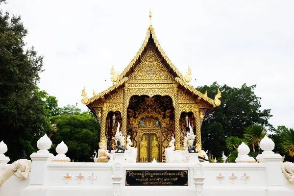 Chiangmai Thailand Temmuz 2017 Tayland Chiangmai Ilindeki Wat Dara Phirom — Stok fotoğraf