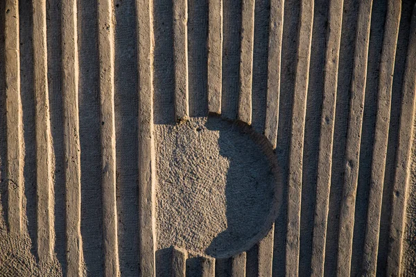 Fragmento Figurado Uma Parede Textura — Fotografia de Stock