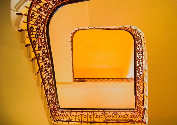 Gráficos Artísticos Escadas Coloridas Espetaculares — Fotografia de Stock
