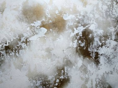 Kopya alanı ve kaplama dokusu ile arkaplan tasarımı için Grunge dokusu veya altın dokusu.