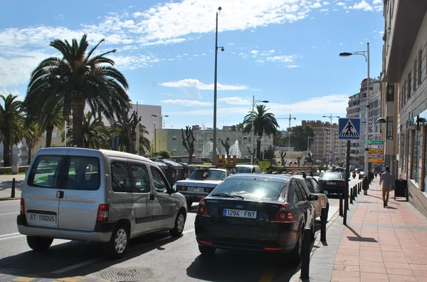 Coches de calle — Foto de Stock