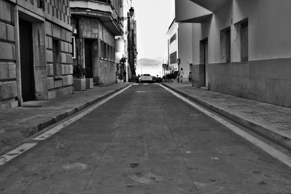 Uma rua na minha cidade — Fotografia de Stock