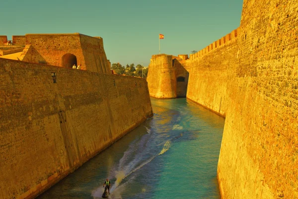 Royal walls ceuta,spain — Stock Photo, Image