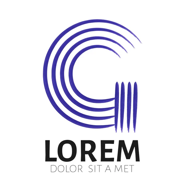 G harfi marka kurumsal logo iz