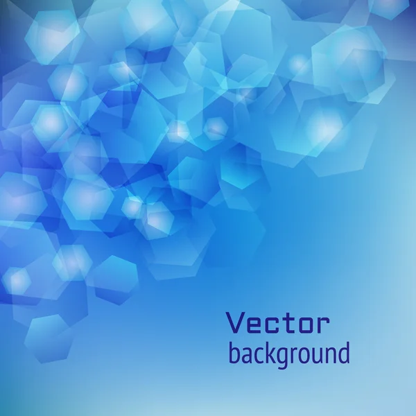 Background blue hexagons Royalty Free Stock Illustrations