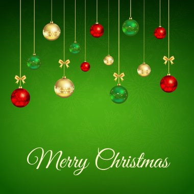 Mücevherlerle dolu Noel arkaplanı