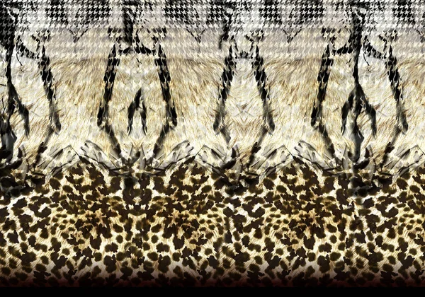 Piel Leopardo Textura Fondo —  Fotos de Stock