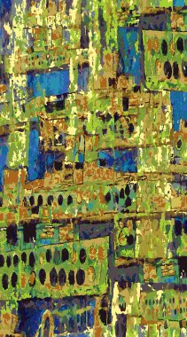 soyut psikedelik arkaplan, renkli doku