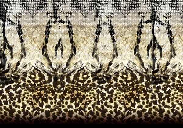 Leopardenhaut Textur Hintergrund — Stockfoto