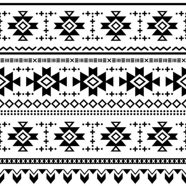 Ethnic Boho Seamless Pattern Vector Illustration — Stock Photo, Image