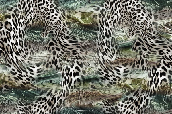 Leopard Hud Konsistens Bakgrund — Stockfoto