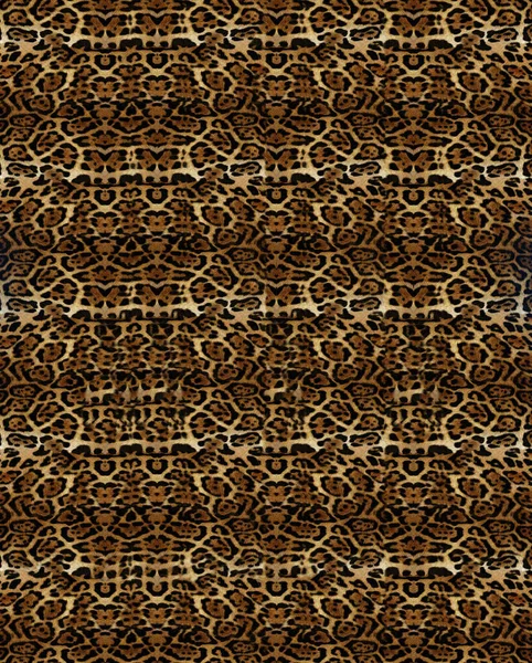 Візерунок Шкіри Леопарда Безшовний Фон Векторна Ілюстрація — стокове фото