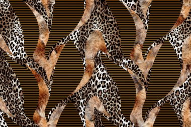 Leopar derisi deseni. pürüzsüz arkaplan.