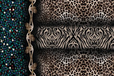 leopar teni dokusu arkaplanı