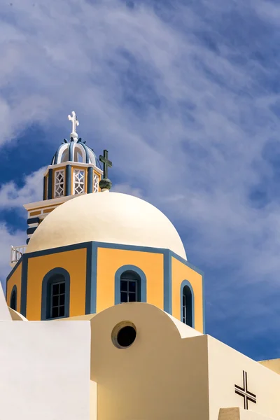 カトリック教会、サントリーニ島 — ストック写真