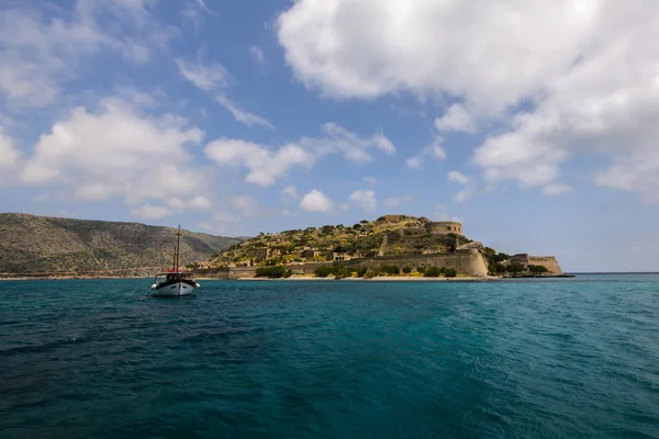 Nησί Σπιναλόγκα, Κρήτη, Ελλάδα — Φωτογραφία Αρχείου