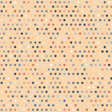 Noktalı bej renkli geometrik desen