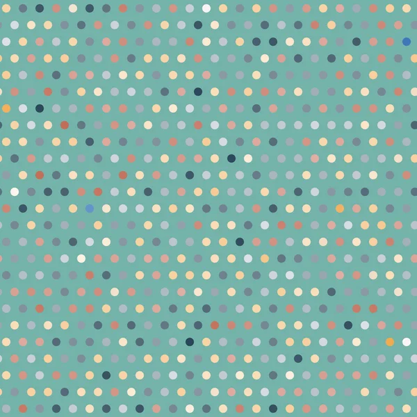 Kolorowy niebieski wzór geometryczny z kropkami Ilustracja Stockowa