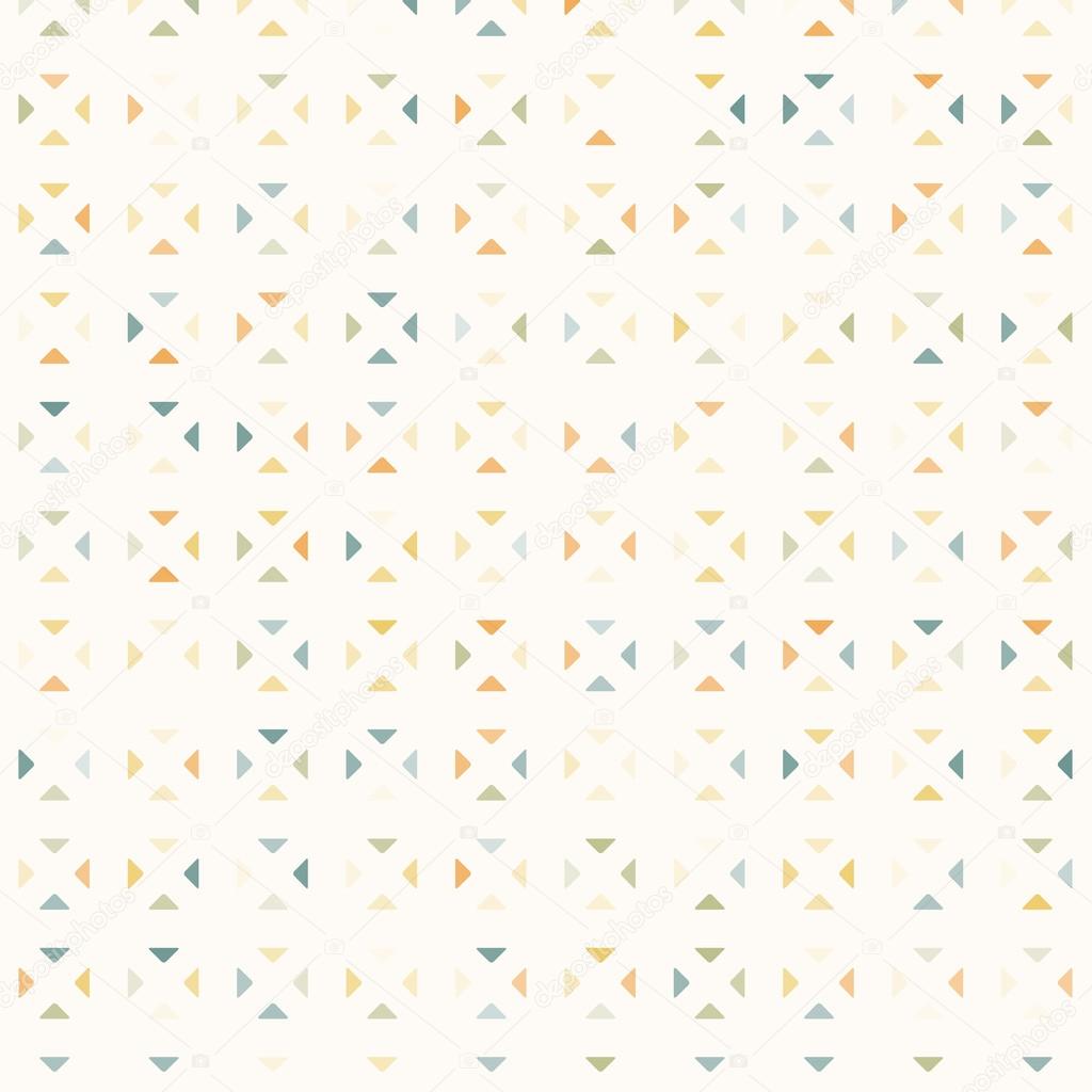 Amazing colorful white vintage geometric pattern