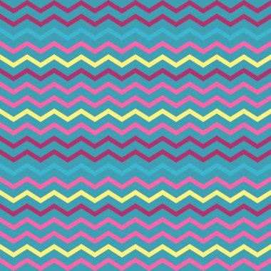 Popüler sanat mavi vintage geometrik desen