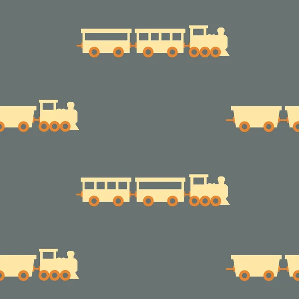 Vintage tåget mönster — Stock vektor
