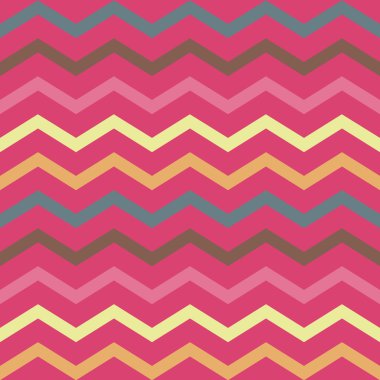 Dikişsiz pembe renkli geometrik çizgili desen