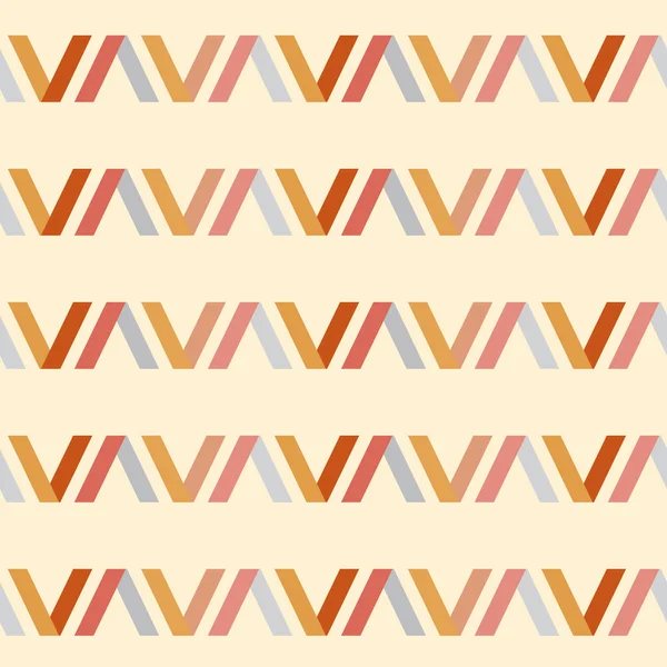 Бесшовный красочный геометрический узор с полосами — стоковый вектор