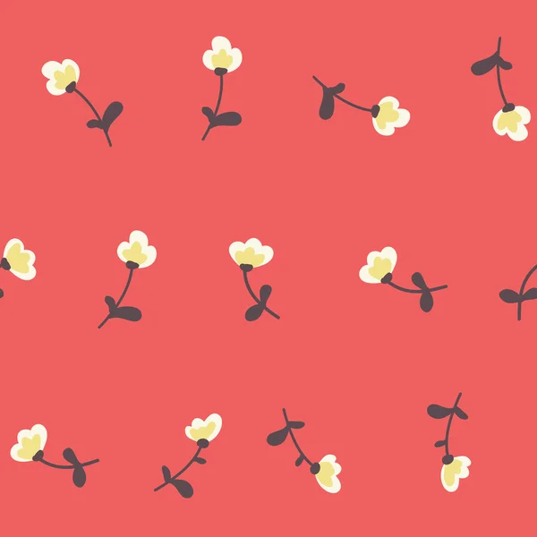 Geweldig leuke naadloze vintage kleurrijke floral patroon — Stockvector