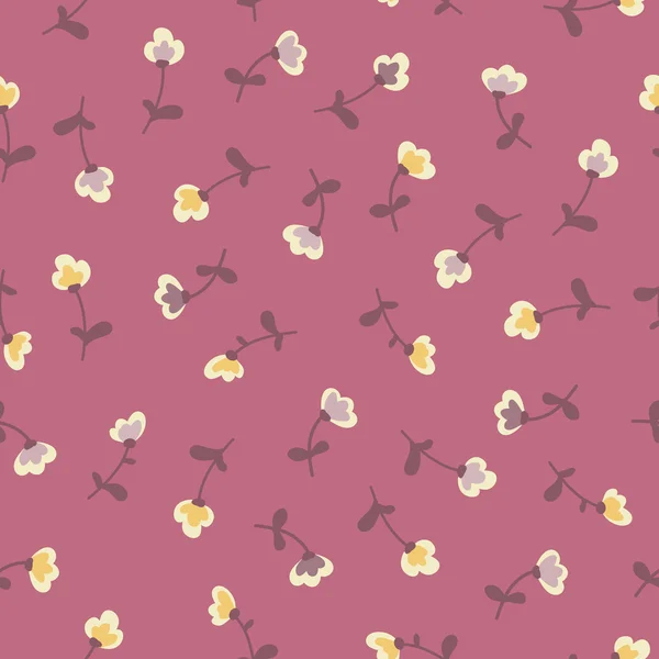 Geweldig leuke naadloze vintage kleurrijke floral patroon — Stockvector