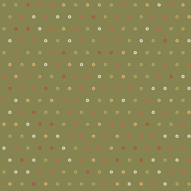 Dikişsiz şirin geometrik yeşil desen amazing Noel