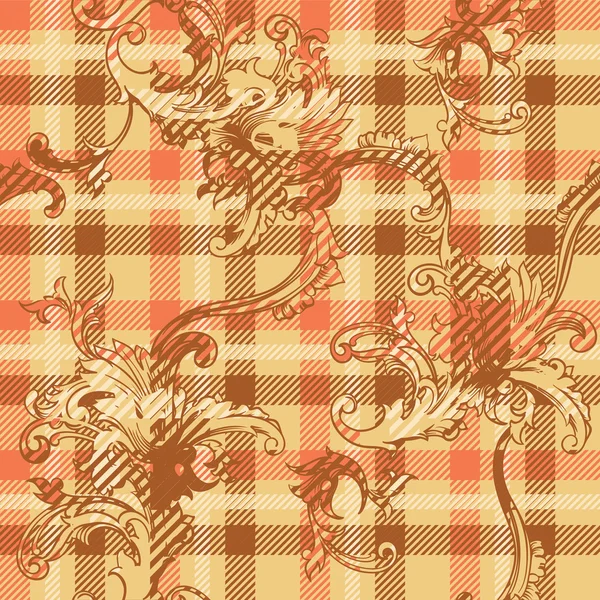 Modèle sans couture tartan — Image vectorielle