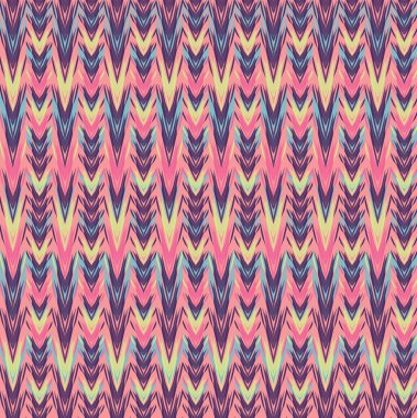 soyut etnik sorunsuz kumaş deseni