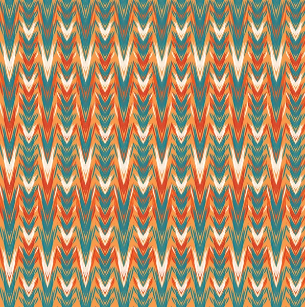 Abstract ethnic seamless fabric pattern — Stock Vector