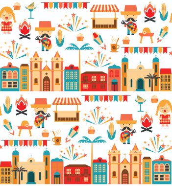 Latin Amerika tatil, Haziran parti Brezilya.