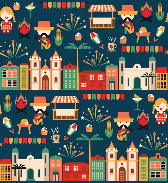 Latin Amerika tatil, Haziran parti Brezilya.