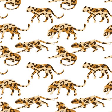 Seamless exotic pattern  clipart