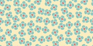 Çiçeksiz desenli. Modern soyut tasarım