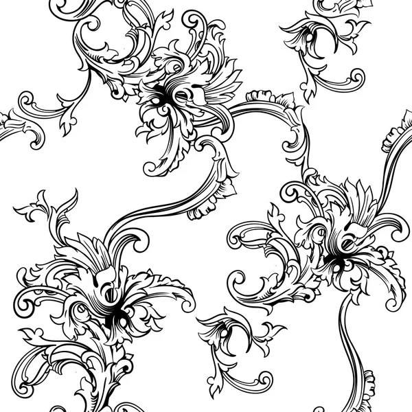 Modèle baroque — Image vectorielle