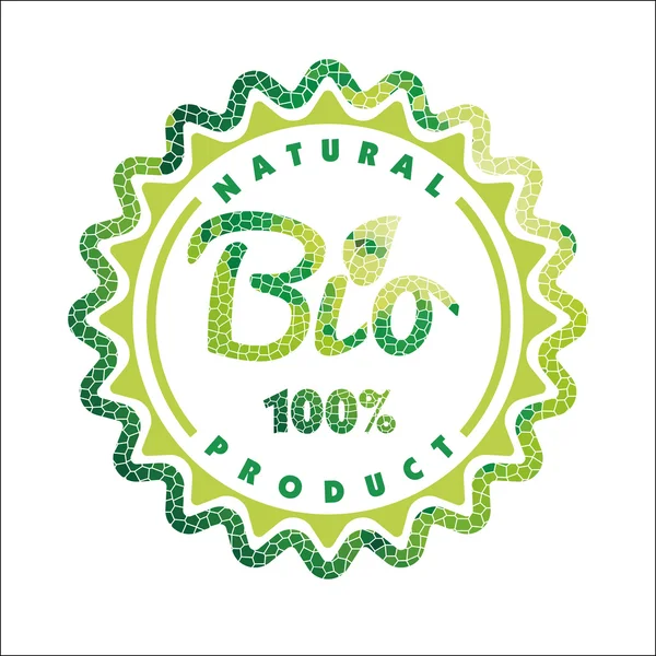 Eco Label — Stock Vector