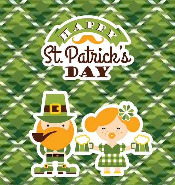 Fête de saint Patrick — Image vectorielle