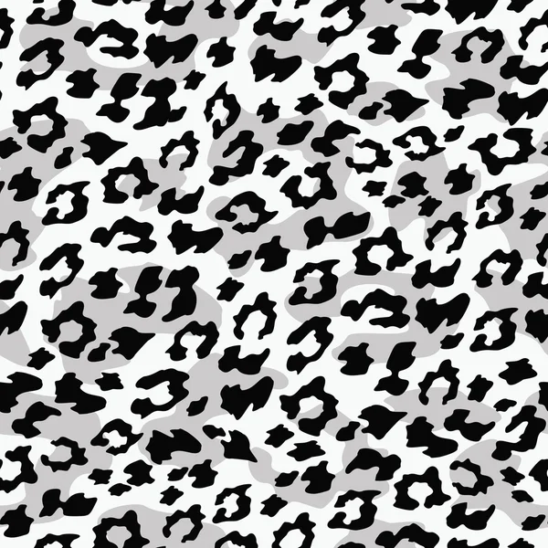 Fondo sin costuras de leopardo . — Vector de stock