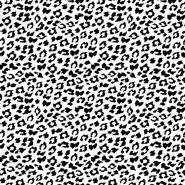 Leopard sömlös bakgrund. — Stock vektor