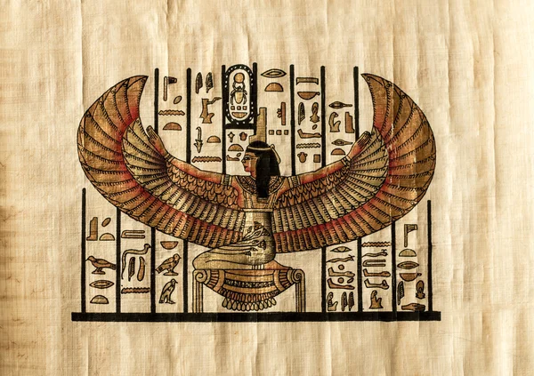 Ancient Egyptian parchment — Stock Photo, Image